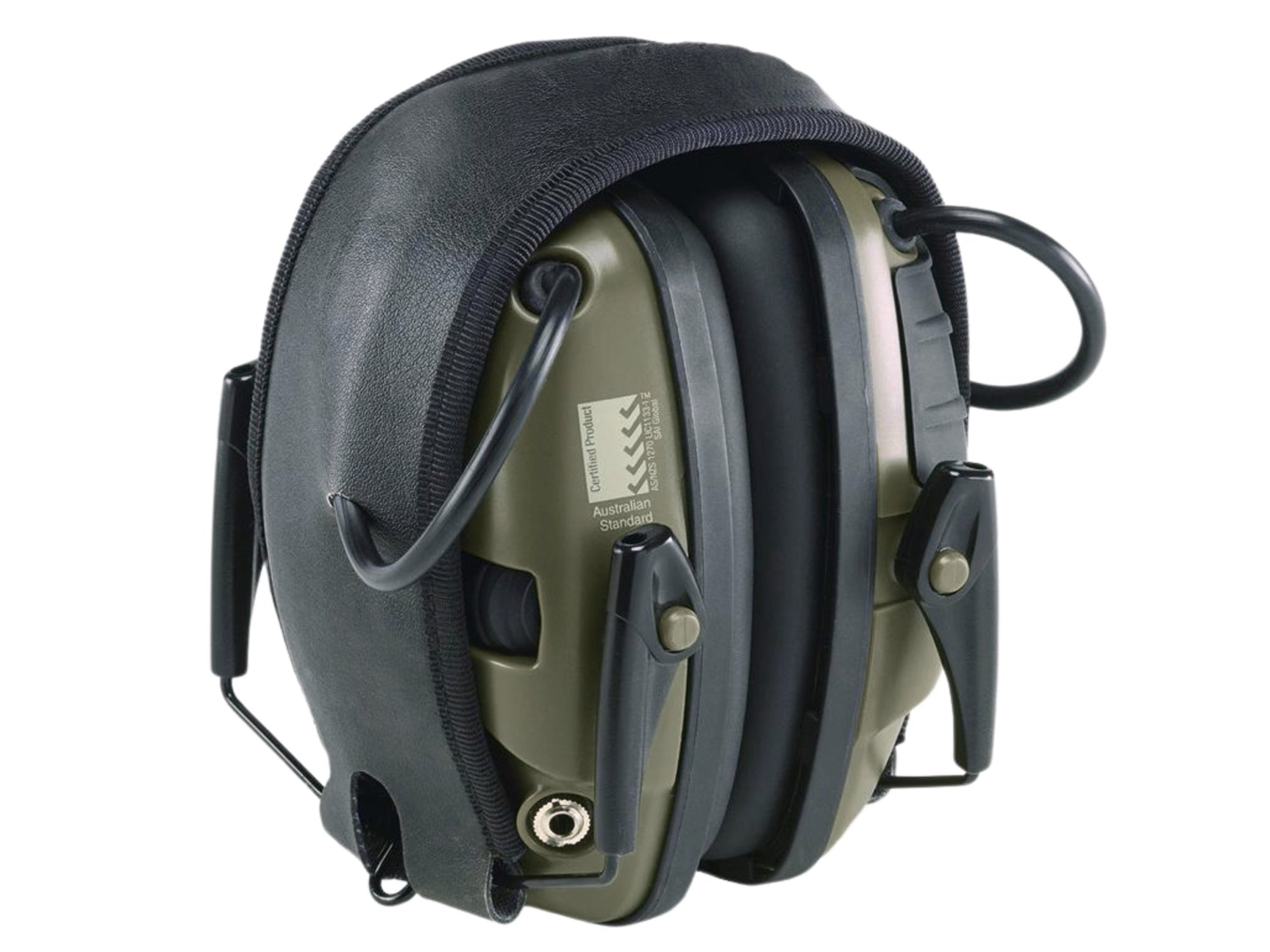 Howard Leight Impact Sport Earmuffs Green | Electronic Hearing Protection