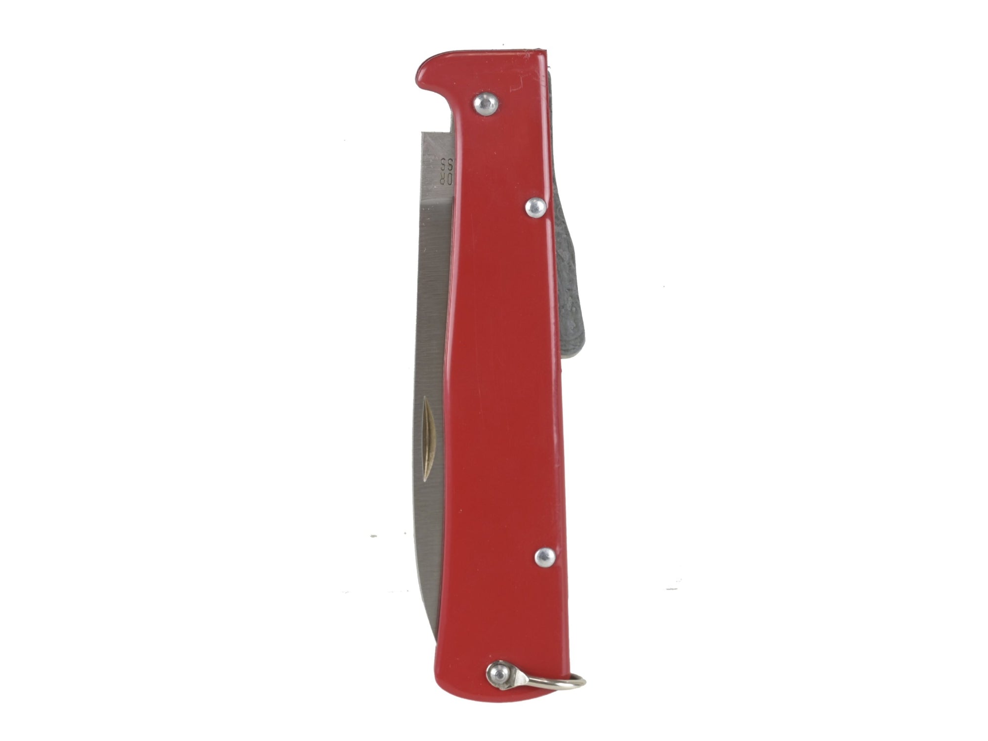 Mercator Knife Carbon Steel Folding Red 9cm Blade