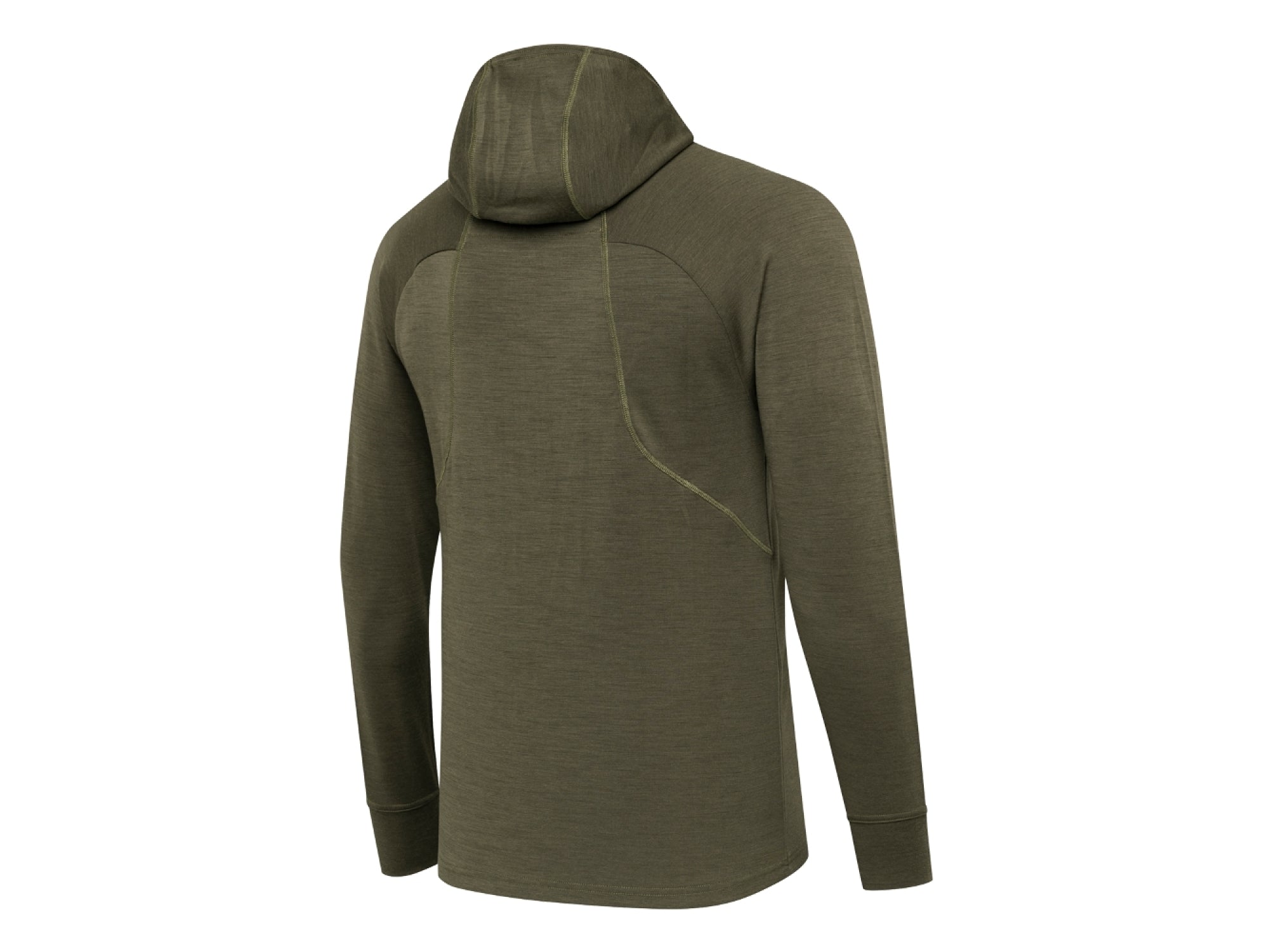 Beretta Mens Apollo Merino Hoodie | Green Stone