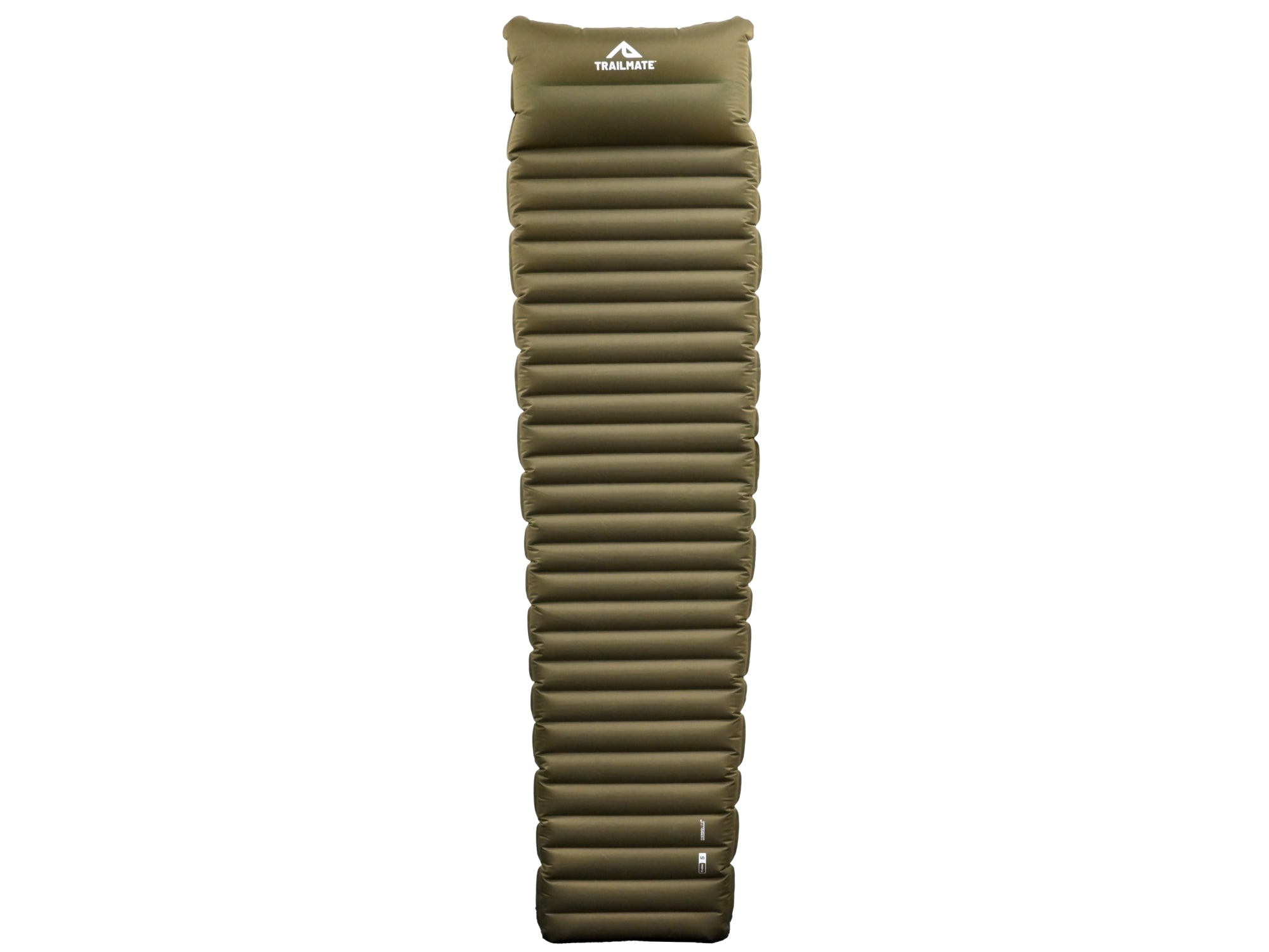 Trailmate Insulux Sleeping Mat Olive R-Value 5 With Pillow