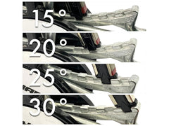 Warthog V-Sharp A4 ELITE Sharpener | Wood Base with Black Finish