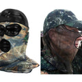 Forest Camo Mesh 3/4 Mask