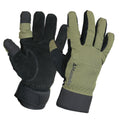 Manitoba Expedition Thermal Fitted Gloves - Green/Black