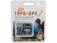 TOPO 4 GPS Maps: New Zealand Hunter: For Garmin GPS (microSD)