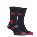 Storm Bloc Mens Bamboo Boot Socks 6-11 | Red 2 Pack