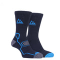 Storm Bloc Mens Bamboo Boot Socks 6-11 | Blue 2 Pack
