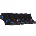 Storm Bloc Mens Performance Trainer Socks 6-11 | *Black* 6 Pack