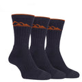 Storm Bloc Mens Luxury Heavy Cushion Boot Socks 6-11 | Amber 3 Pack