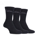 Storm Bloc Mens Luxury Heavy Cushion Boot Socks 6-11 | Charcoal 3 Pack