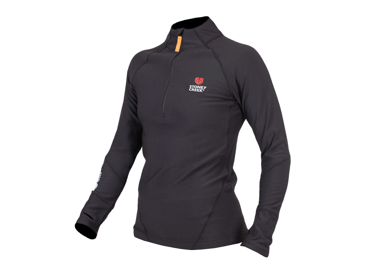 Stoney Creek Women's Active Long Sleeve Top: Black