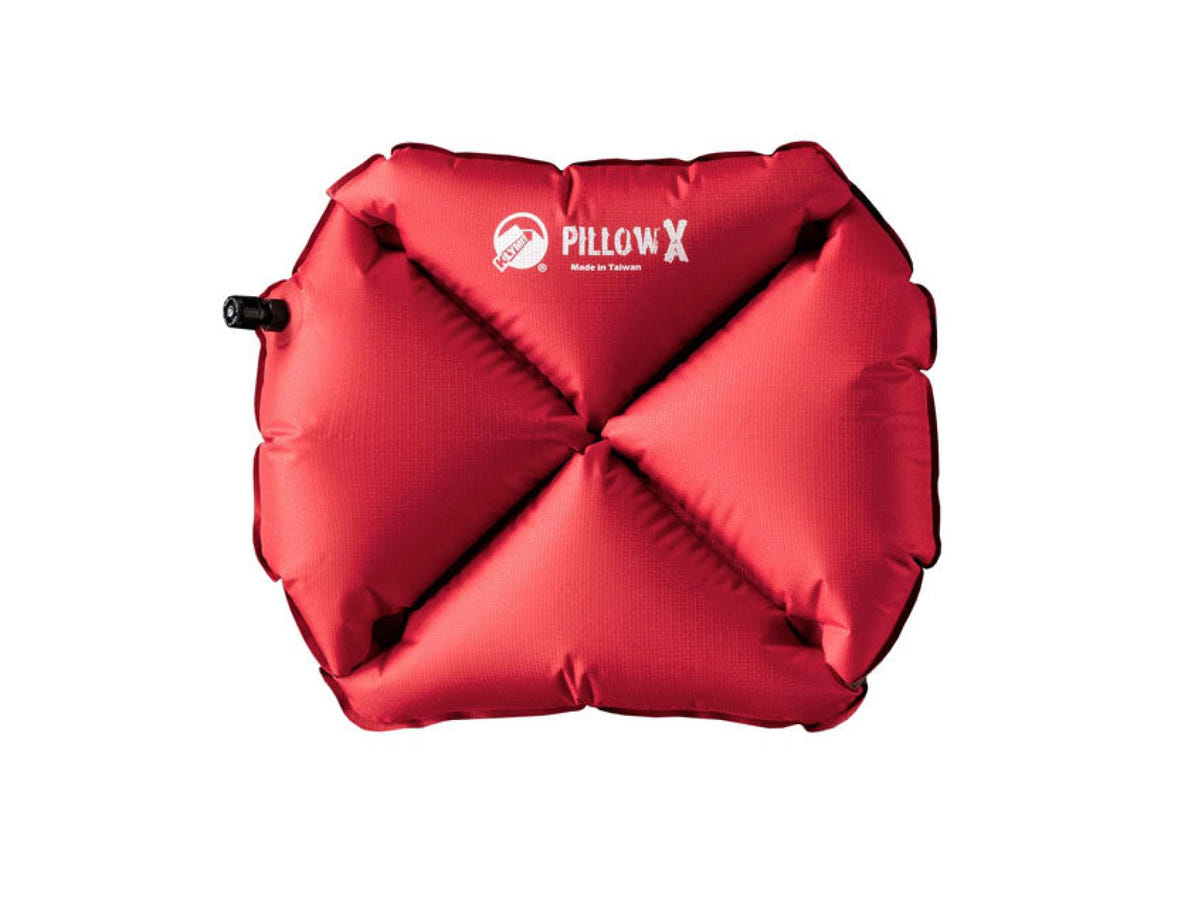 Klymit Pillow X Regular Camping Pillow | Red/Grey