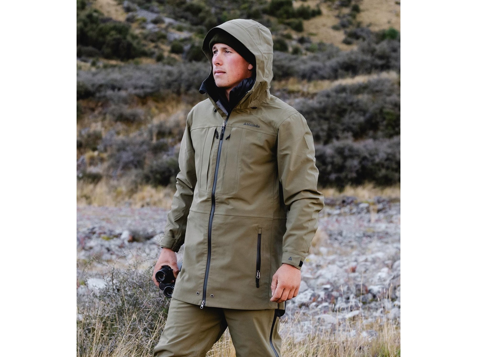 Mens Manitoba Expedition Alpine Jacket Waterproof Green