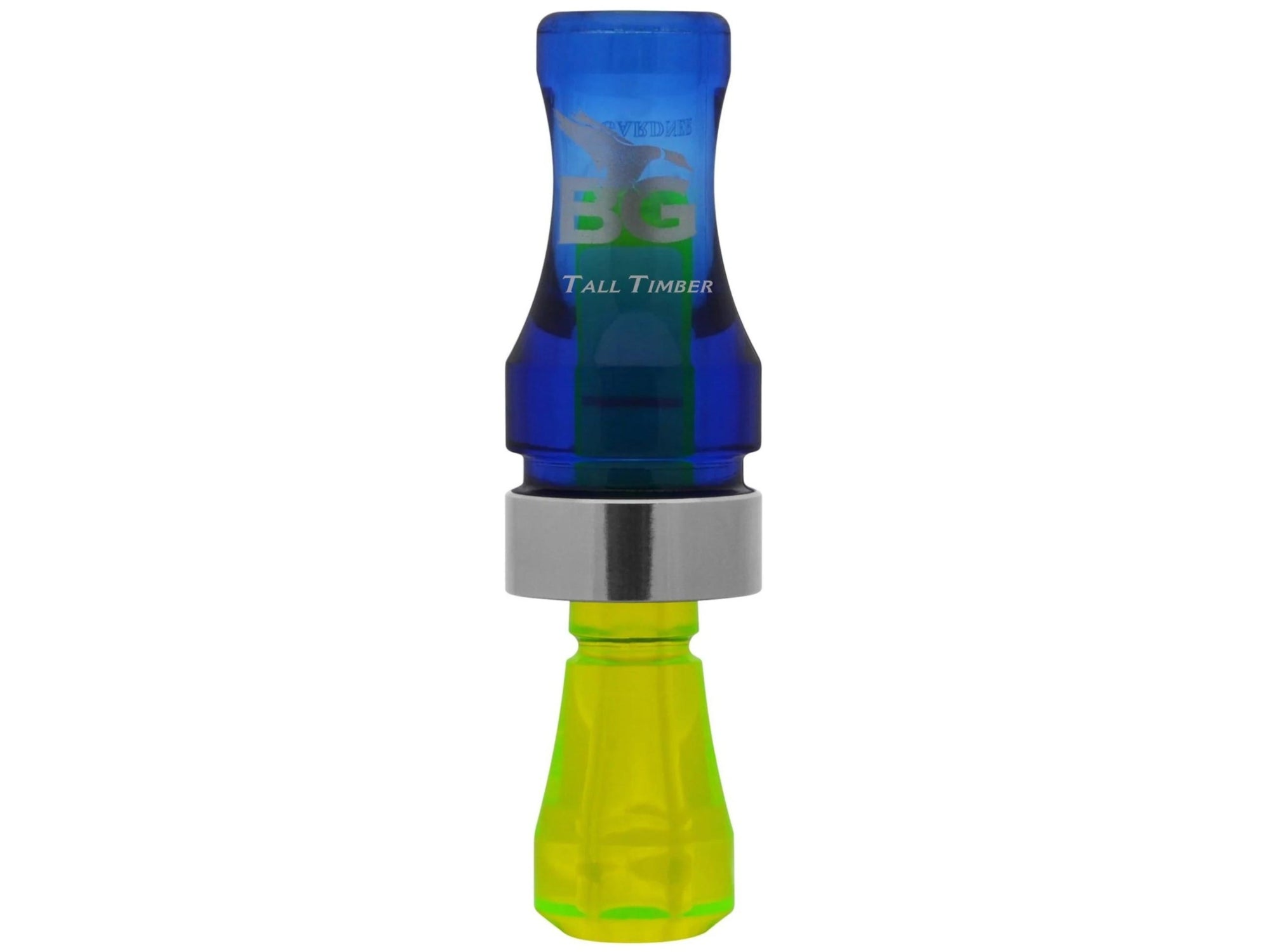 Buck Gardner Tall Timber II Duck Call | Single Reed Poly Blued Green