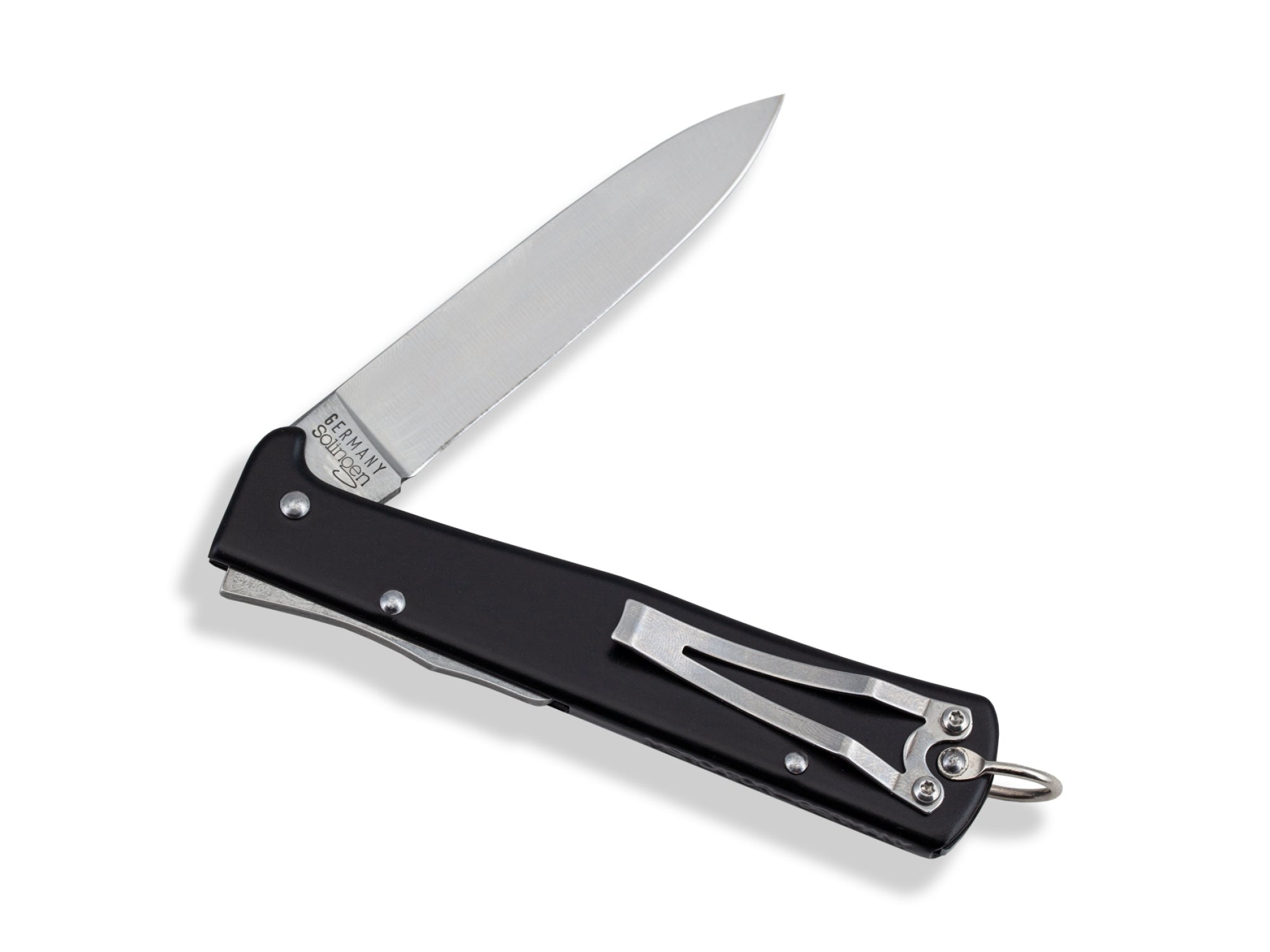 Mercator Knife Carbon Steel Folding 9cm Blade With Clip