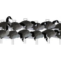 Dakota X-Treme Canada Goose Silhouette Decoys 12-Pack Flocked Head Tail