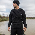 Manitoba Premium Fleece Top: Black