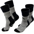 Manitoba NZ Made Wool Tramping Socks: 2 Pack Combo
