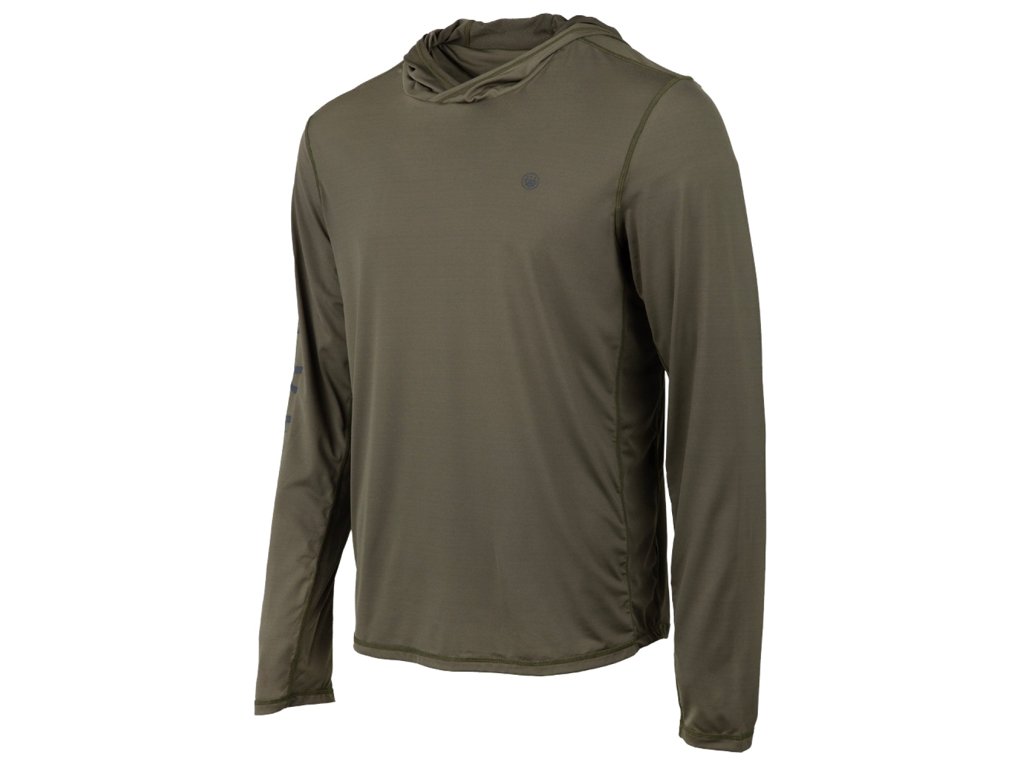 Beretta Mens Keys Flex Hoodie UPF 50+ | Green Stone