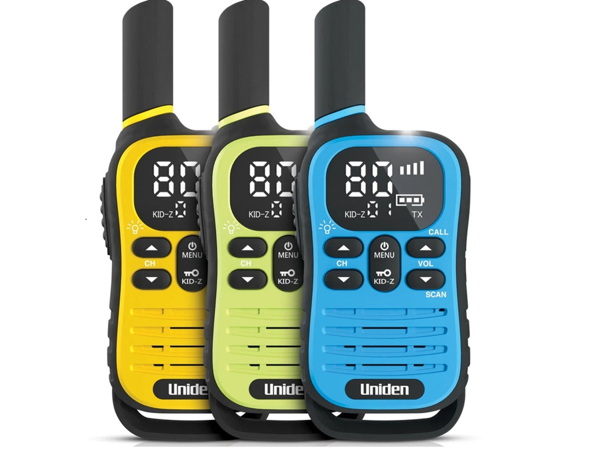 Uniden UH45-3 Max UHF Handheld Radios 80 Channels Triple Pack