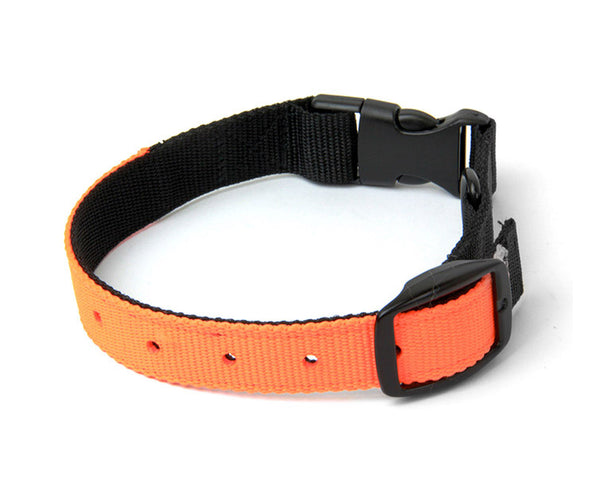 Reversable Dog Collar Orange/Black