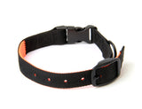 Reversable Dog Collar Orange/Black