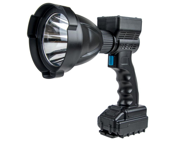 Night Saber 8000 Lumens Rechargeable & Corded Handheld 120mm 80w LED Spotlight