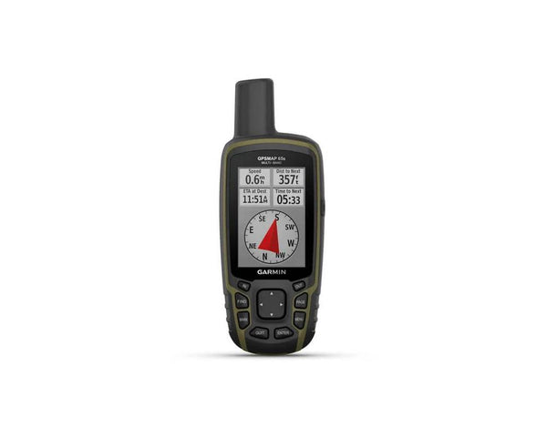 Garmin GPS Map 65S Multi-Band/Multi-GNSS Handheld with Sensors