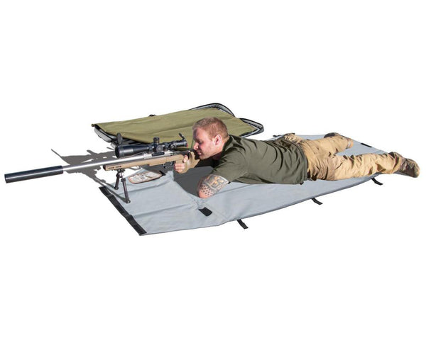 Gun Range Kit with Shooting Mat, Gun Bag and Rain Cover