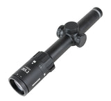 Minox ZE 5.2 1-5x24 Scope 30mm #4 German Illuminated Reticle