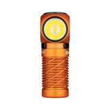 Olight Perun 2 Mini Rechargeable Torch/Headlamp 180° Lighting Orange 1100 Lumens