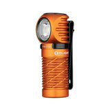 Olight Perun 2 Mini Rechargeable Torch/Headlamp 180° Lighting Orange 1100 Lumens