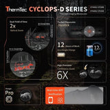 Thermtec Cyclops CP350D Handheld Thermal 25mm-50mm