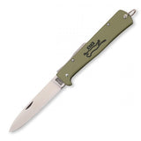 Mercator Folding Knife Cat Reed Green K55K Carbon Steel 9cm Blade