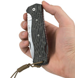 Miguel Nieto Folding Knife Combat Black | 9.5 cm