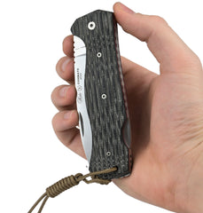 Miguel Nieto Folding Knife Combat Black | 9.5 cm