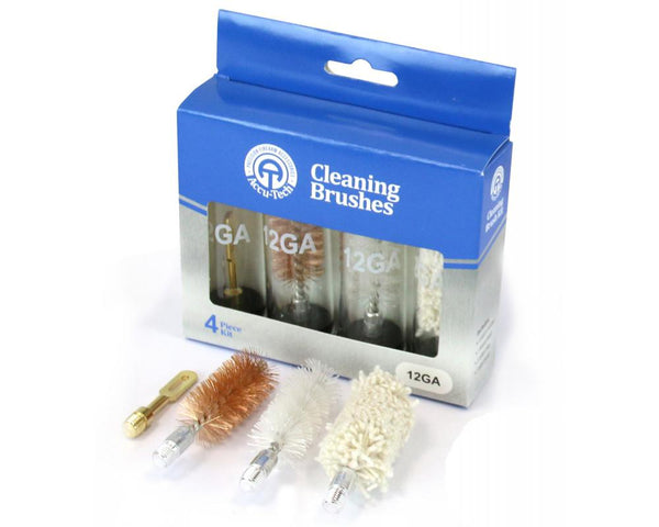 Accu-Tech Cleaning Brush Kit 4 Piece 12ga