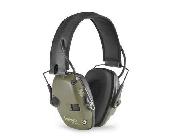 Howard Leight Impact Sport Earmuffs: Green