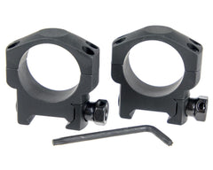 Ranger Tactical Low Profile Rings: 30mm, Weaver/Picatinny