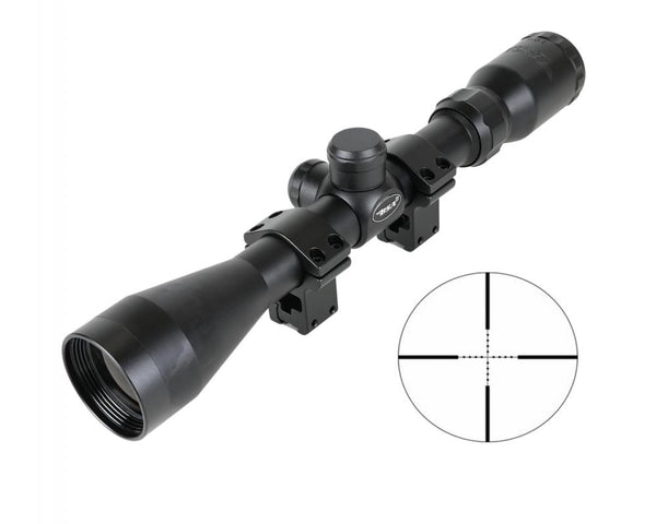 BSA Essential EMD 3-9x40 Scope with High Rings