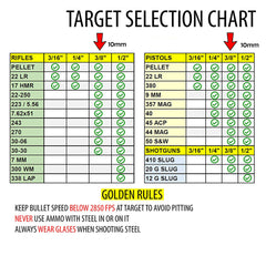 King Gong AR500 Steel Target Gong: 4