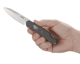 CRKT Bona Fide Silver Folding Knife
